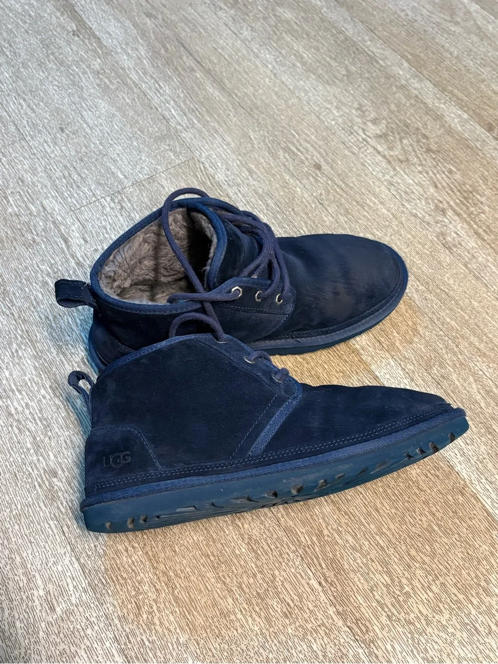 UGG NEUMEL BLUE MENS BOOTS SIZE 10